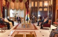 نوینه‌رێن وه‌لاتێن عه‌ره‌بى بو سه‌روك بارزانى: رولێ پێشمه‌رگه‌ى دشكاندنا داعش دا بلند دسه‌نگینین