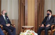 نێچیرڤان بارزانى پێشوازیا بالیوزێ دانیمارك ل عیراقێ دكه‌ت