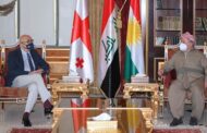بالیوزێ جورجیا بو سه‌روك بارزانى: قوربانیدانا گه‌لێ كوردستانێ د رێكا ئازادیێ دا بلند دسه‌نگینین